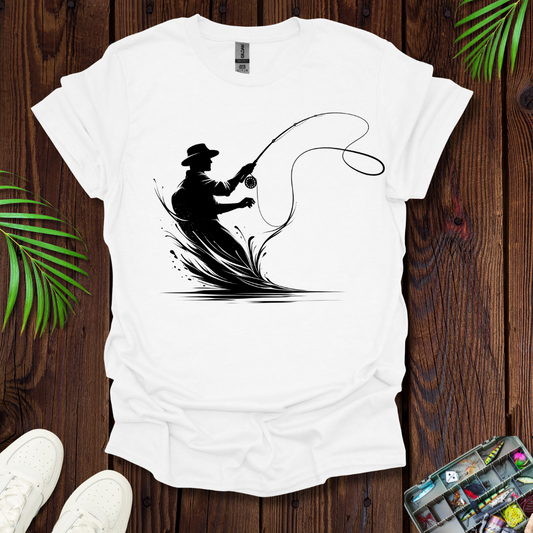 Fisherman silhouette T-Shirt