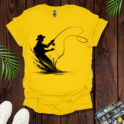 Fisherman silhouette T-Shirt