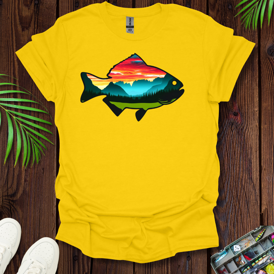 Fish SunRise T-Shirt