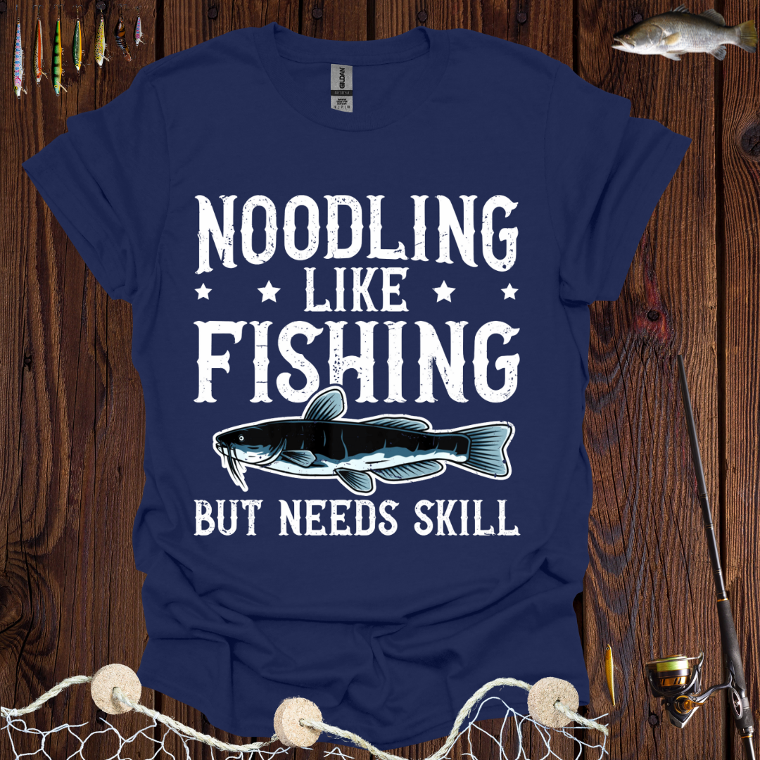 Noodling Fishing  T-Shirt