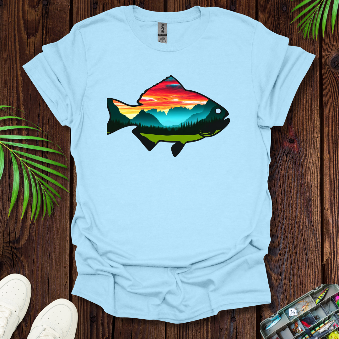 Fish SunRise T-Shirt