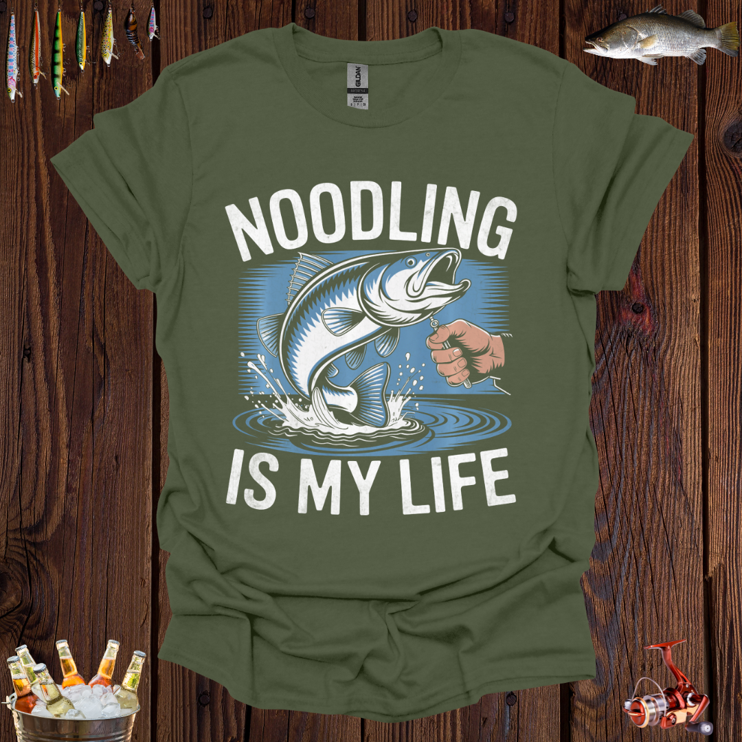 Vintage Hooked Design T-Shirt