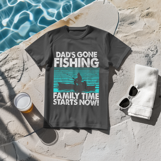 Dad's Gone Fishing T-Shirt