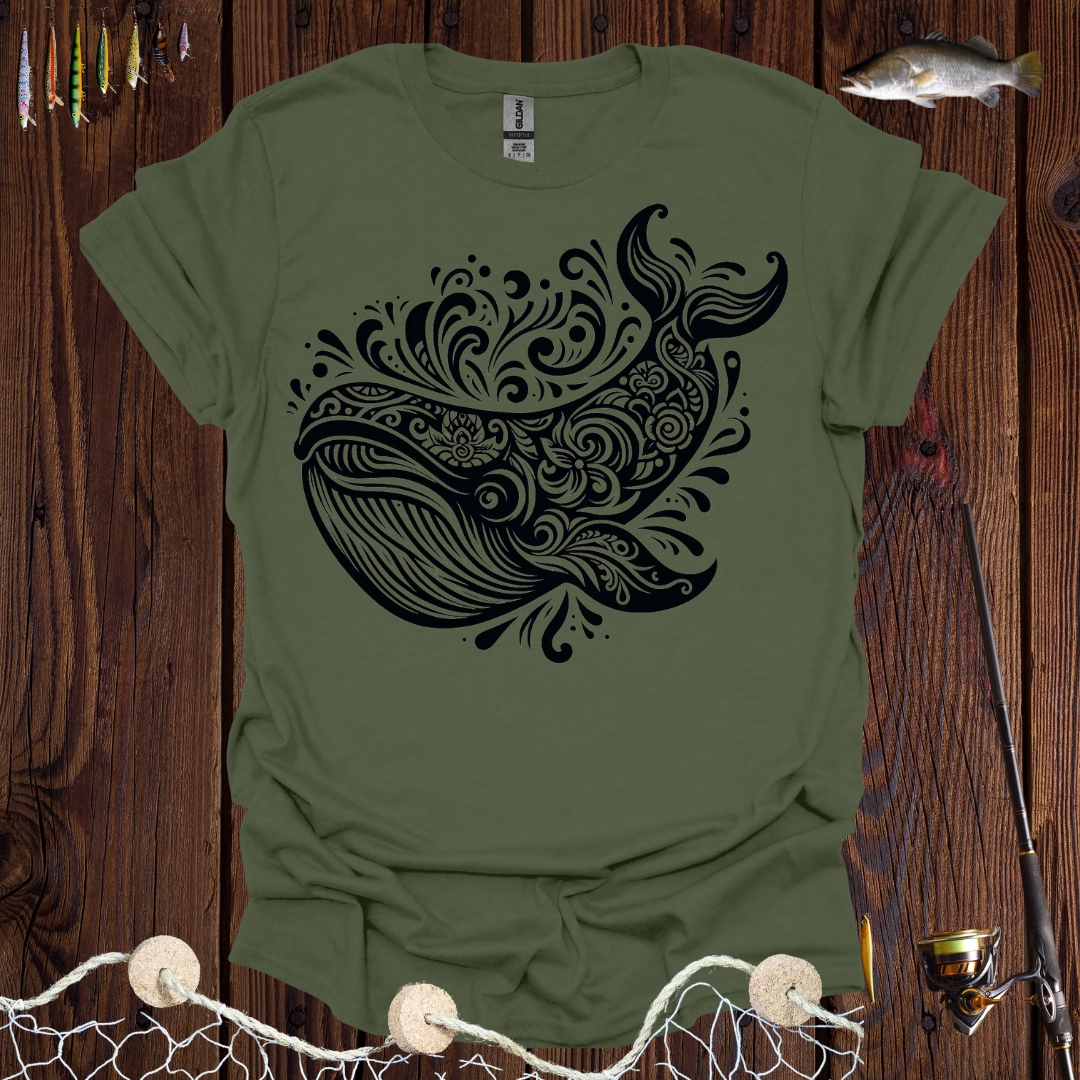 Flower Whale T-Shirt