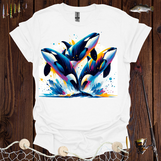 Orcas Portrait T-Shirt