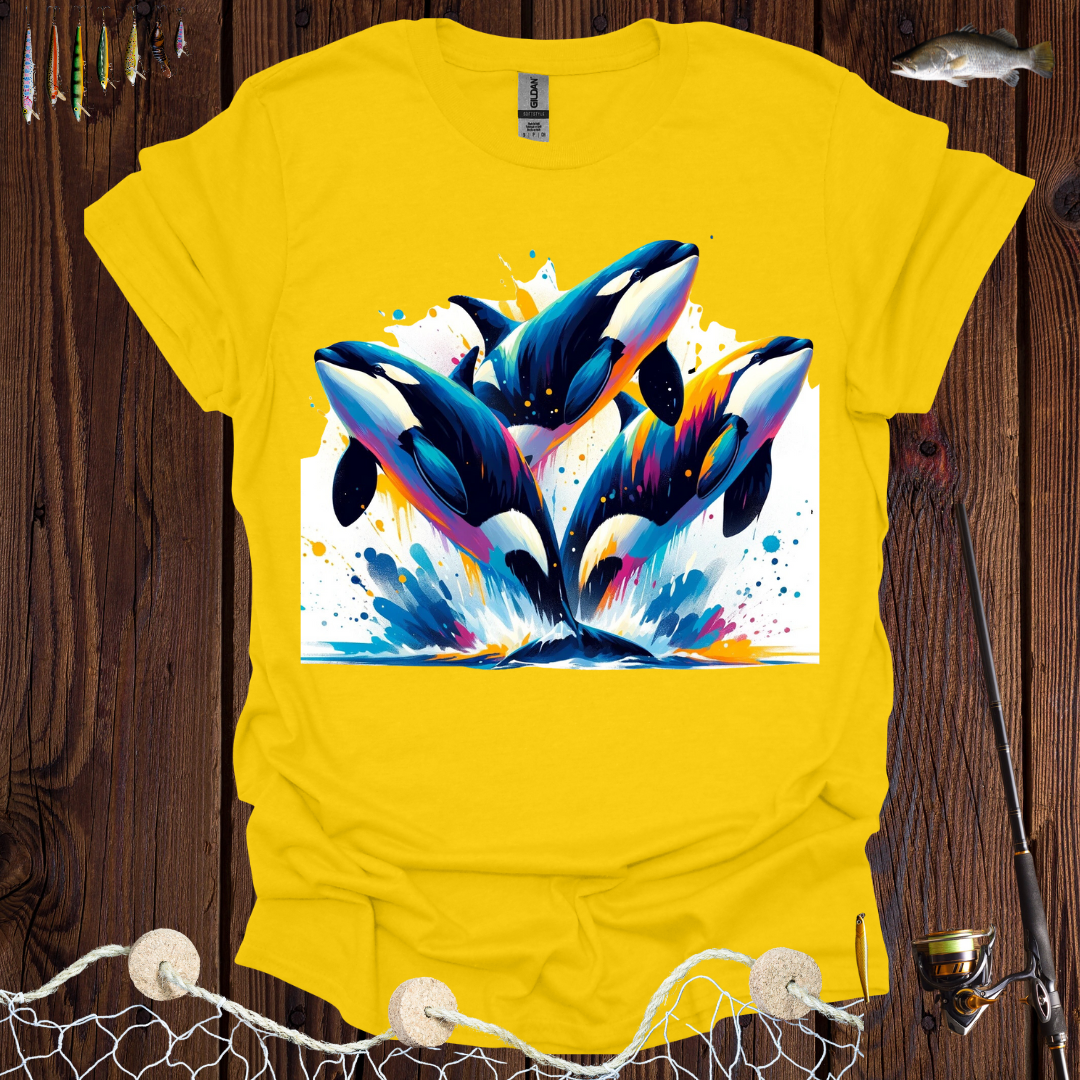 Orcas Portrait T-Shirt