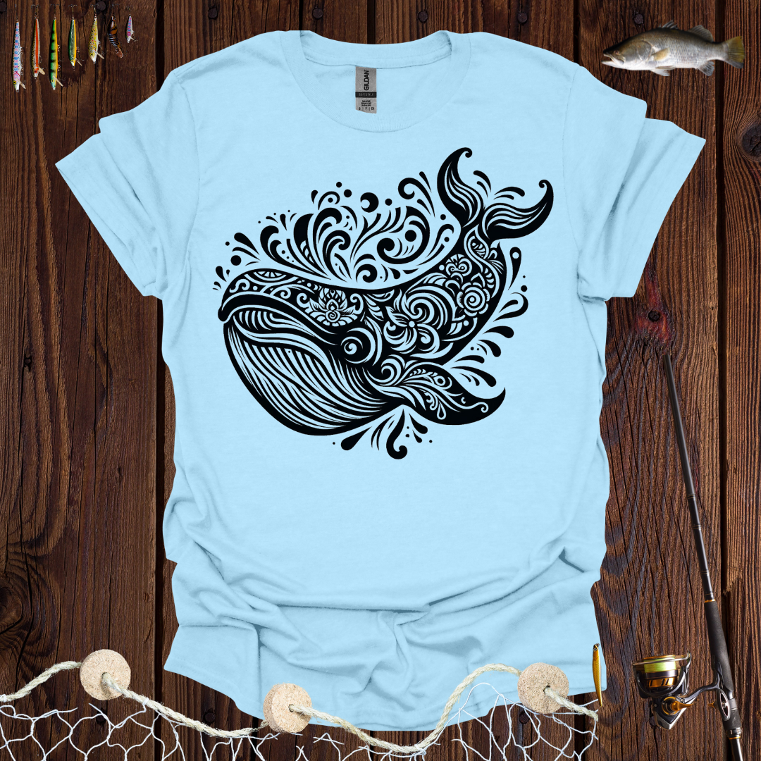 Flower Whale T-Shirt