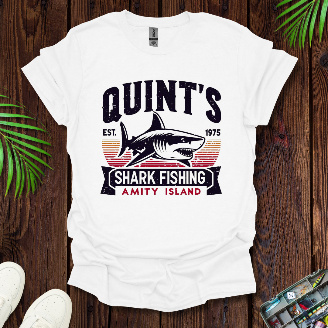 Quint's  Shark Fishing T-Shirt