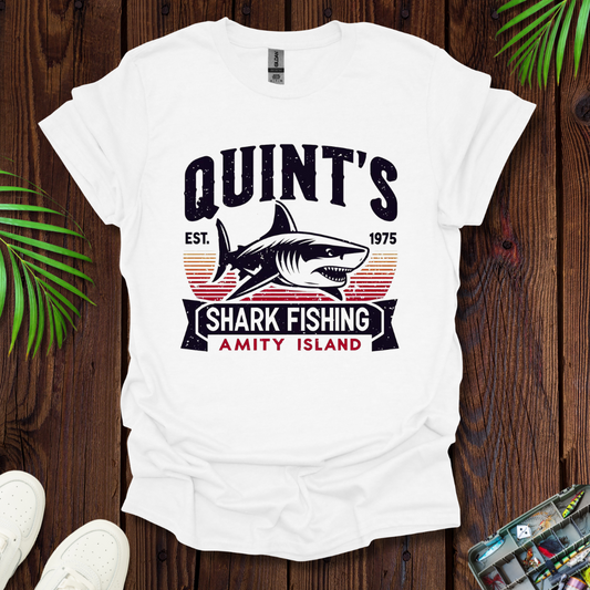 Quint's  Shark Fishing T-Shirt