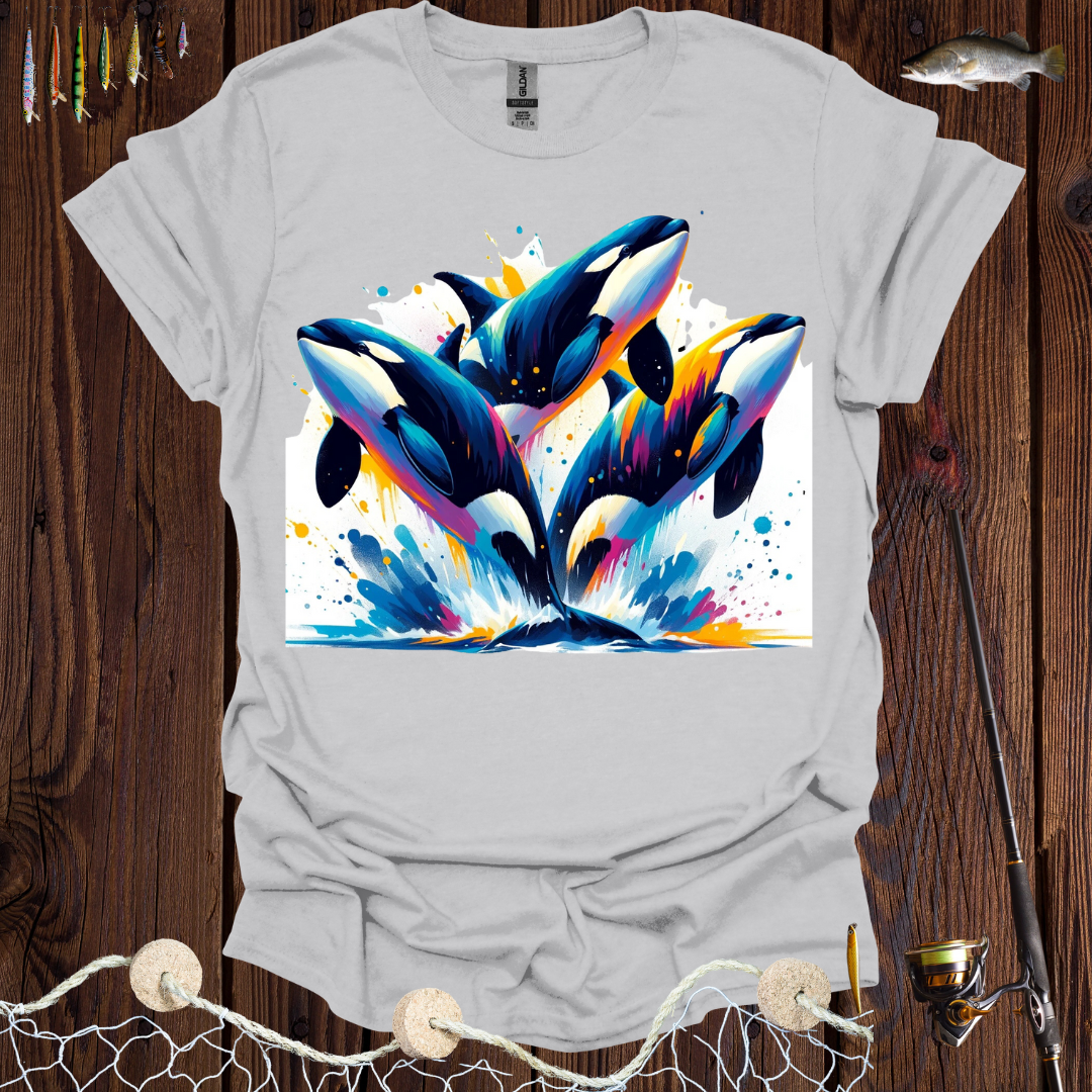Orcas Portrait T-Shirt