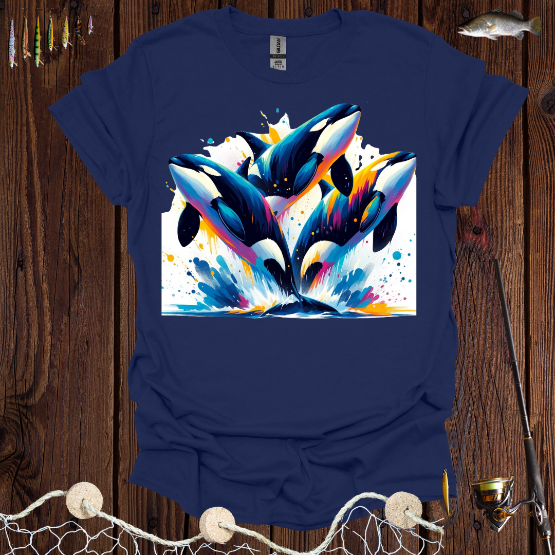 Orcas Portrait T-Shirt