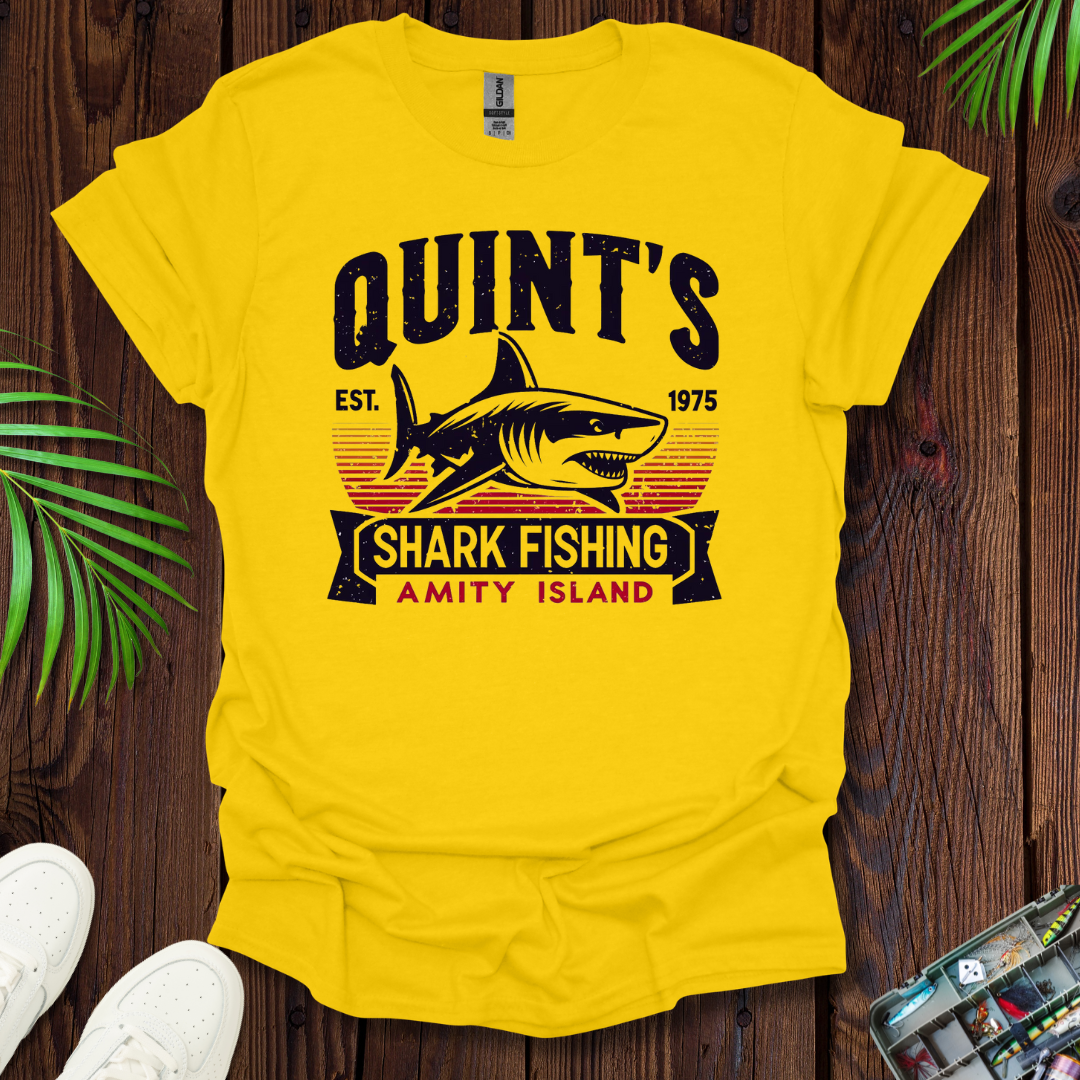 Quint's  Shark Fishing T-Shirt