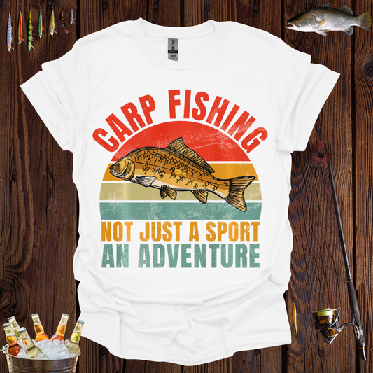Carp Fishing Not Just A Sport An Adventure T-Shirt