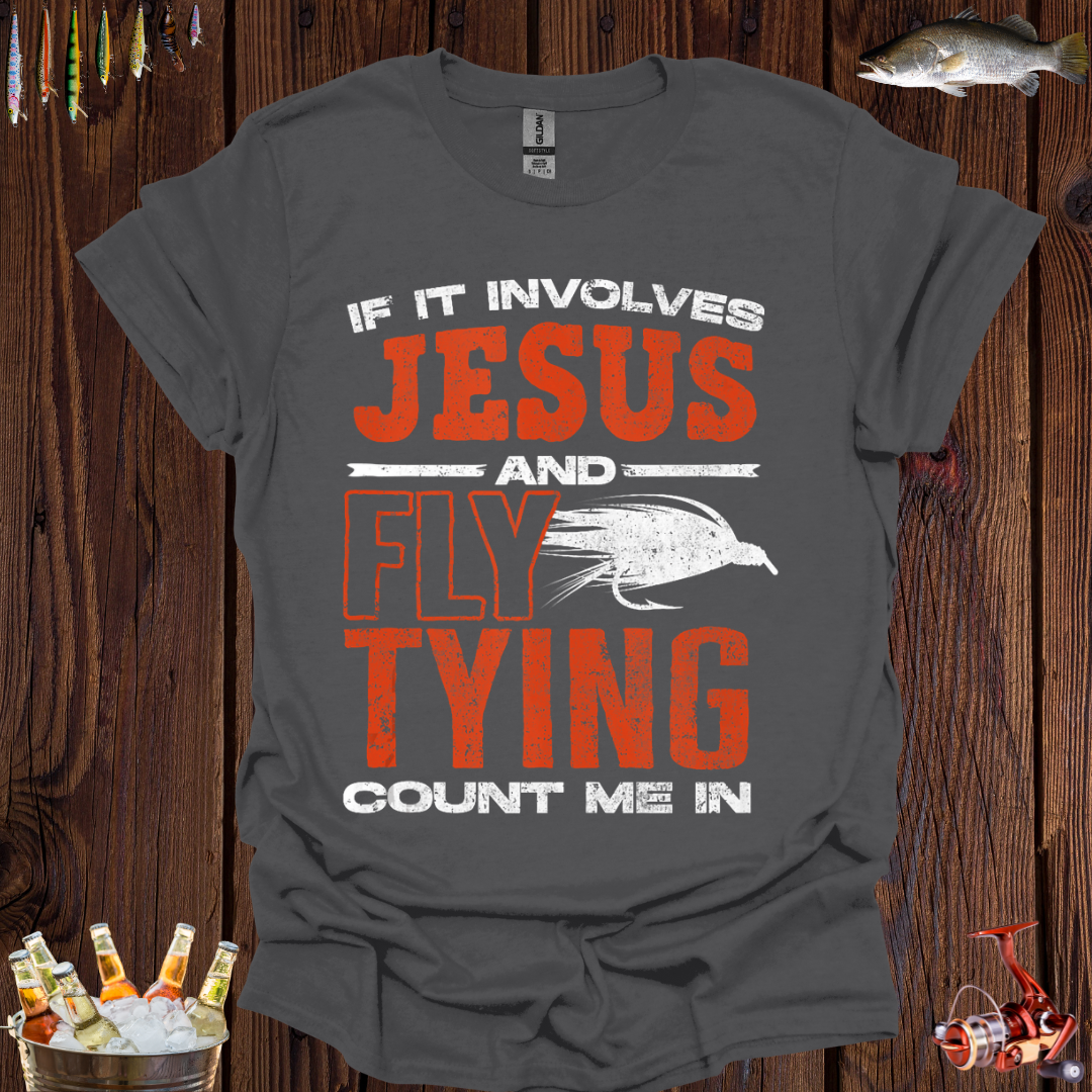 Jesus & Fly Tying T-Shirt