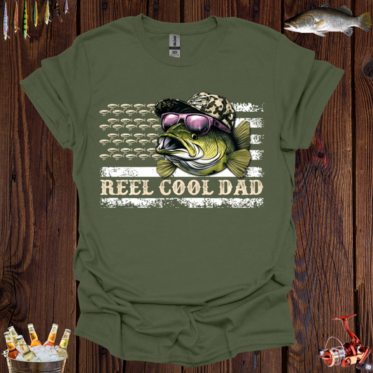 Reel Cool Dad Fishing T-Shirt