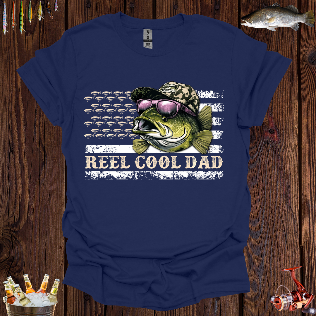 Reel Cool Dad Fishing T-Shirt