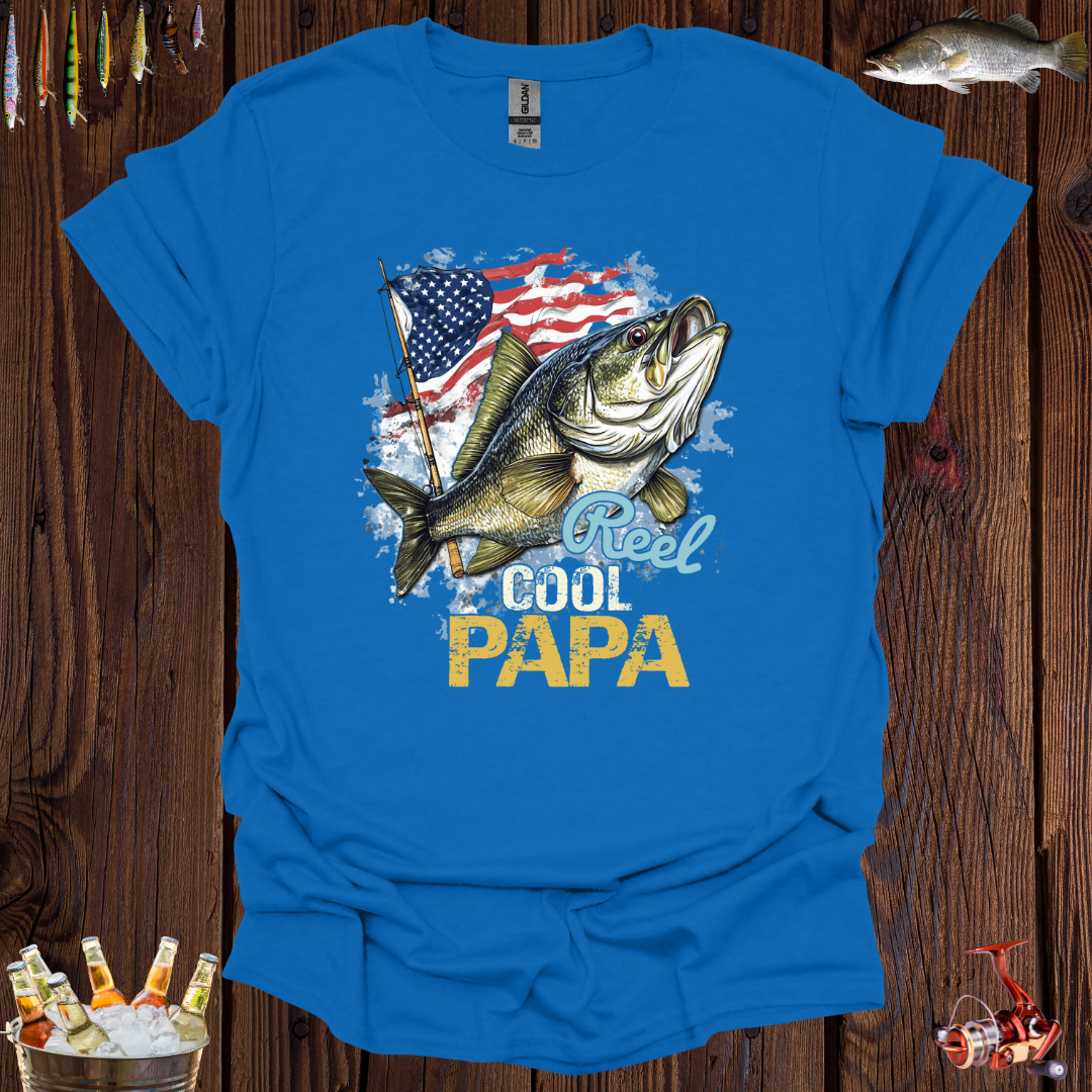 Reel Cool Papa  T-Shirt