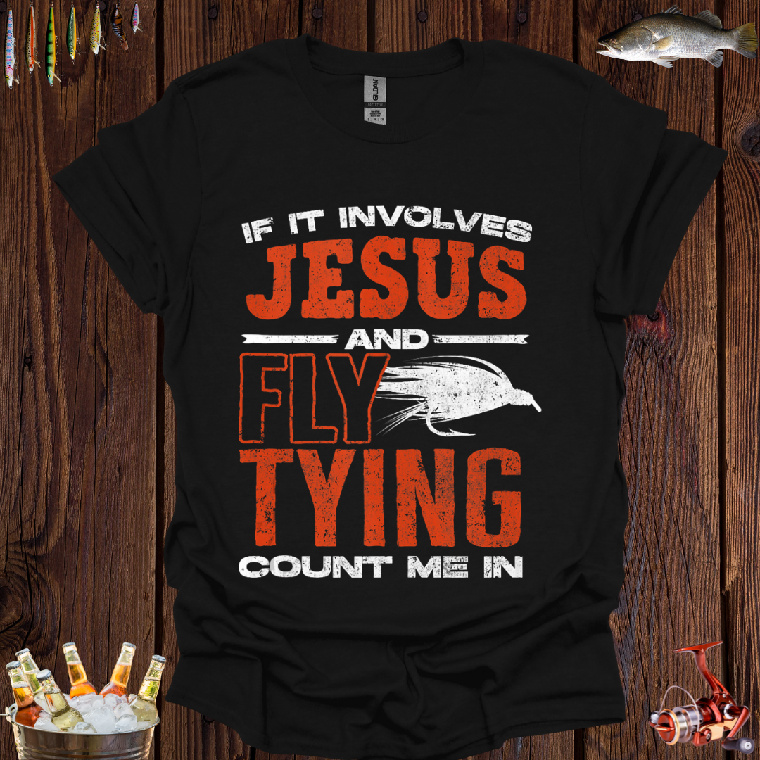 Jesus & Fly Tying T-Shirt