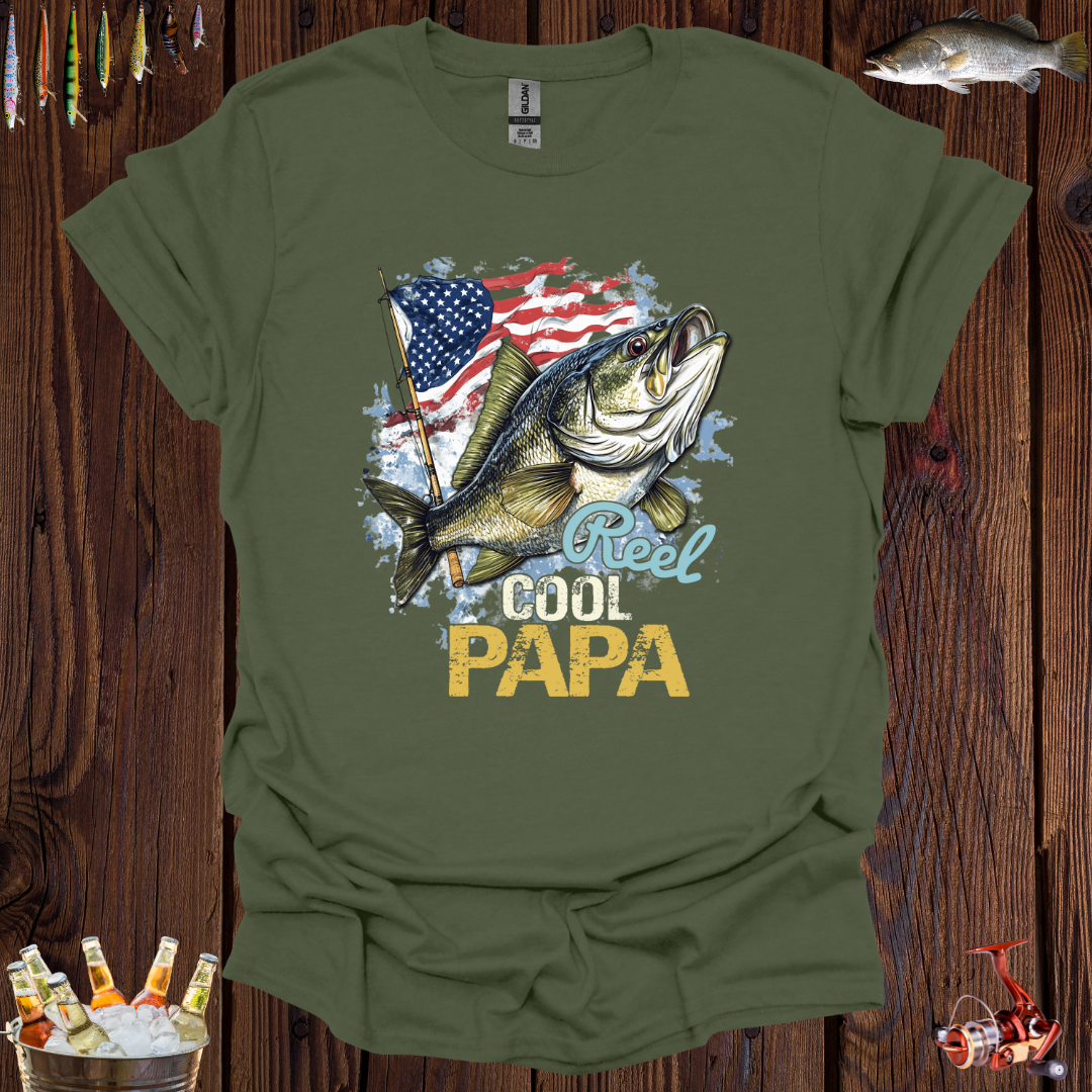 Reel Cool Papa  T-Shirt