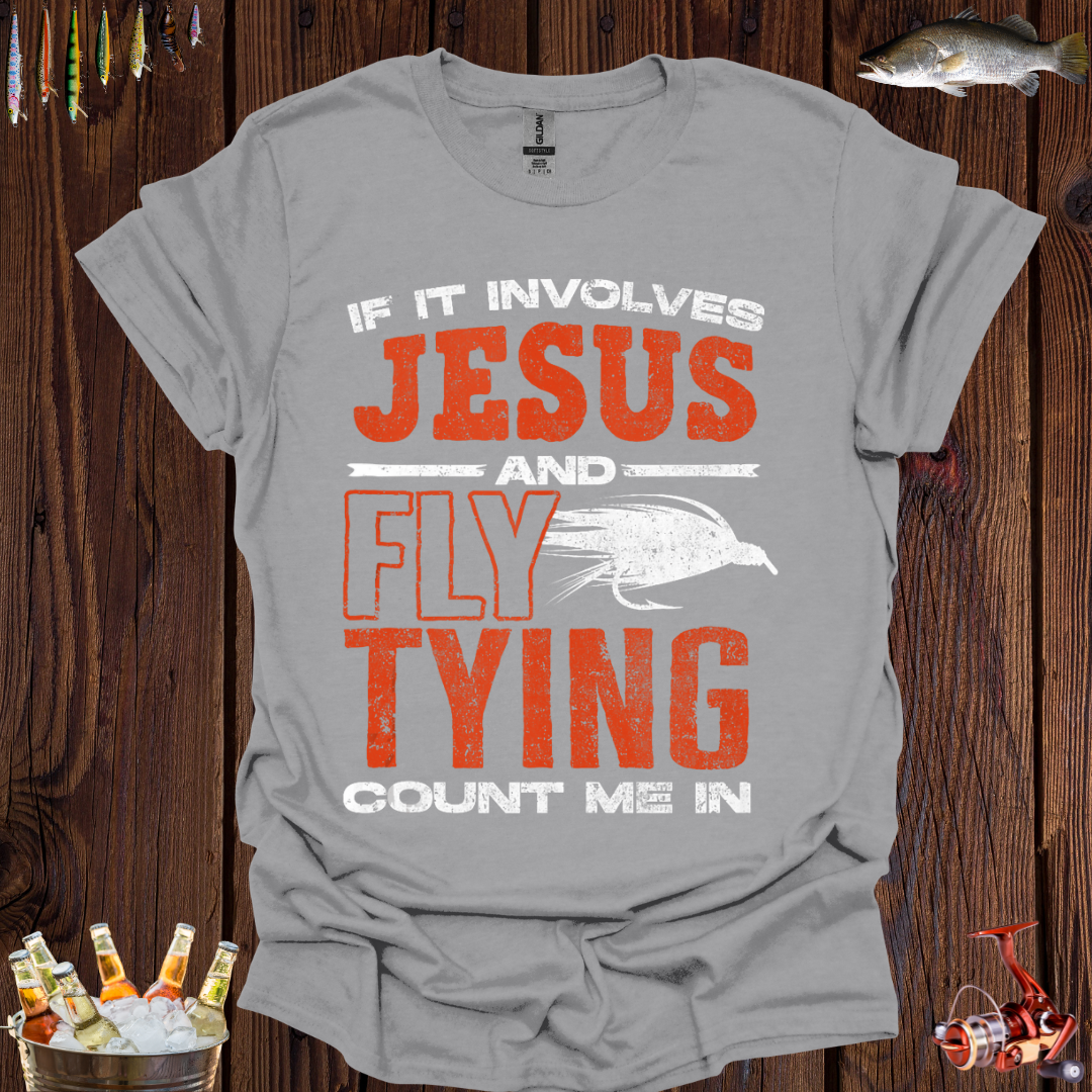 Jesus & Fly Tying T-Shirt