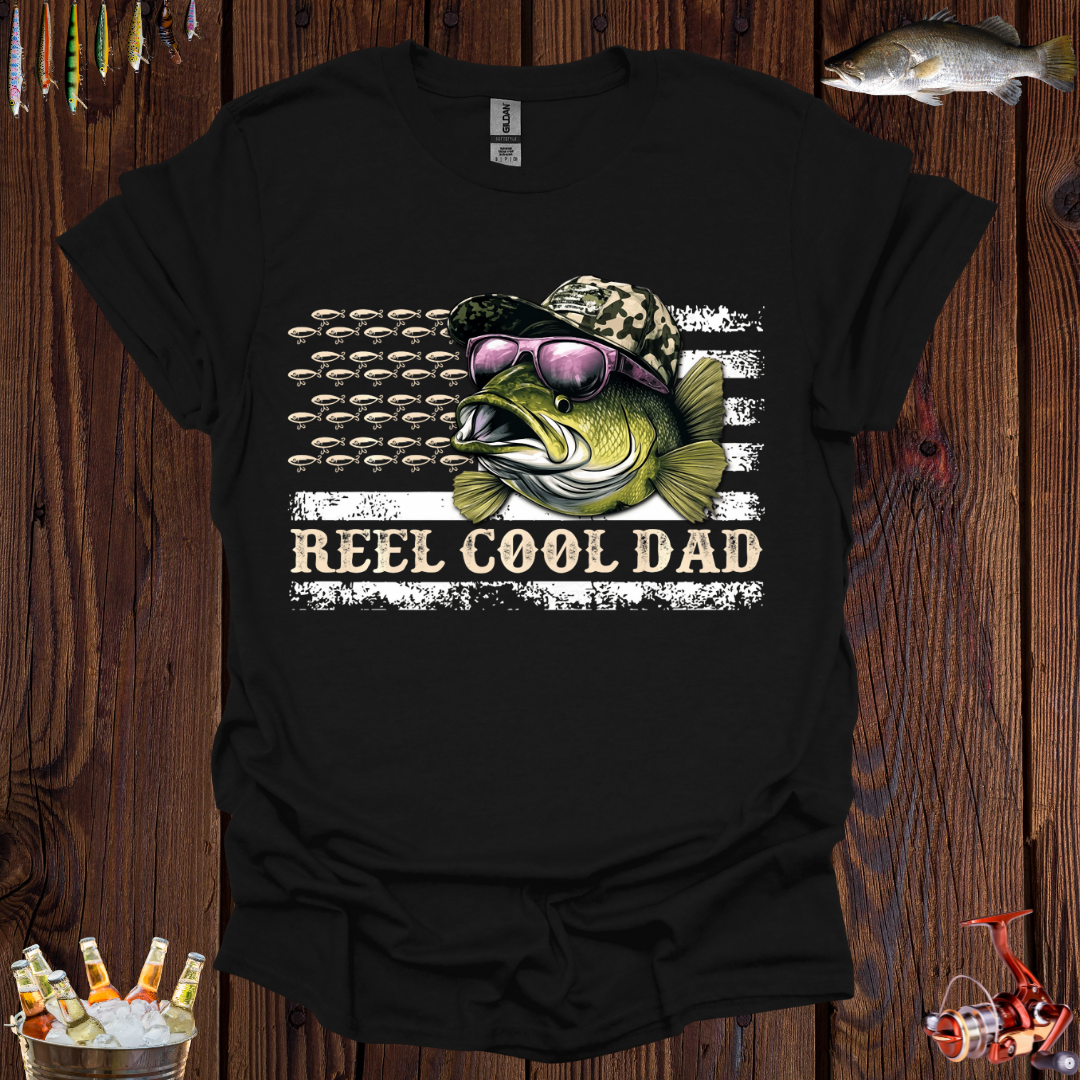 Reel Cool Dad Fishing T-Shirt