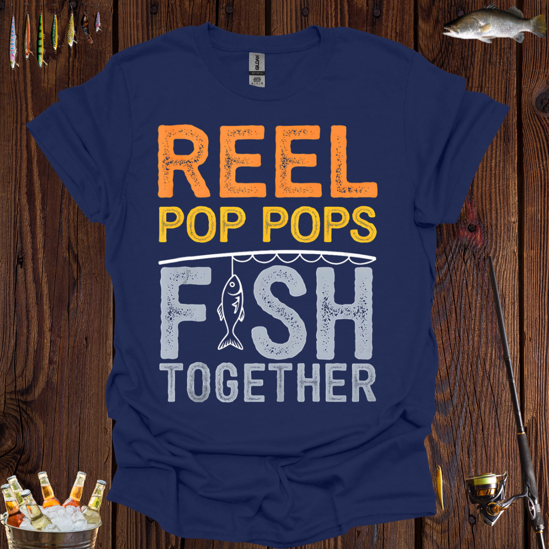 Reel Pop Pops Fish Together T-Shirt