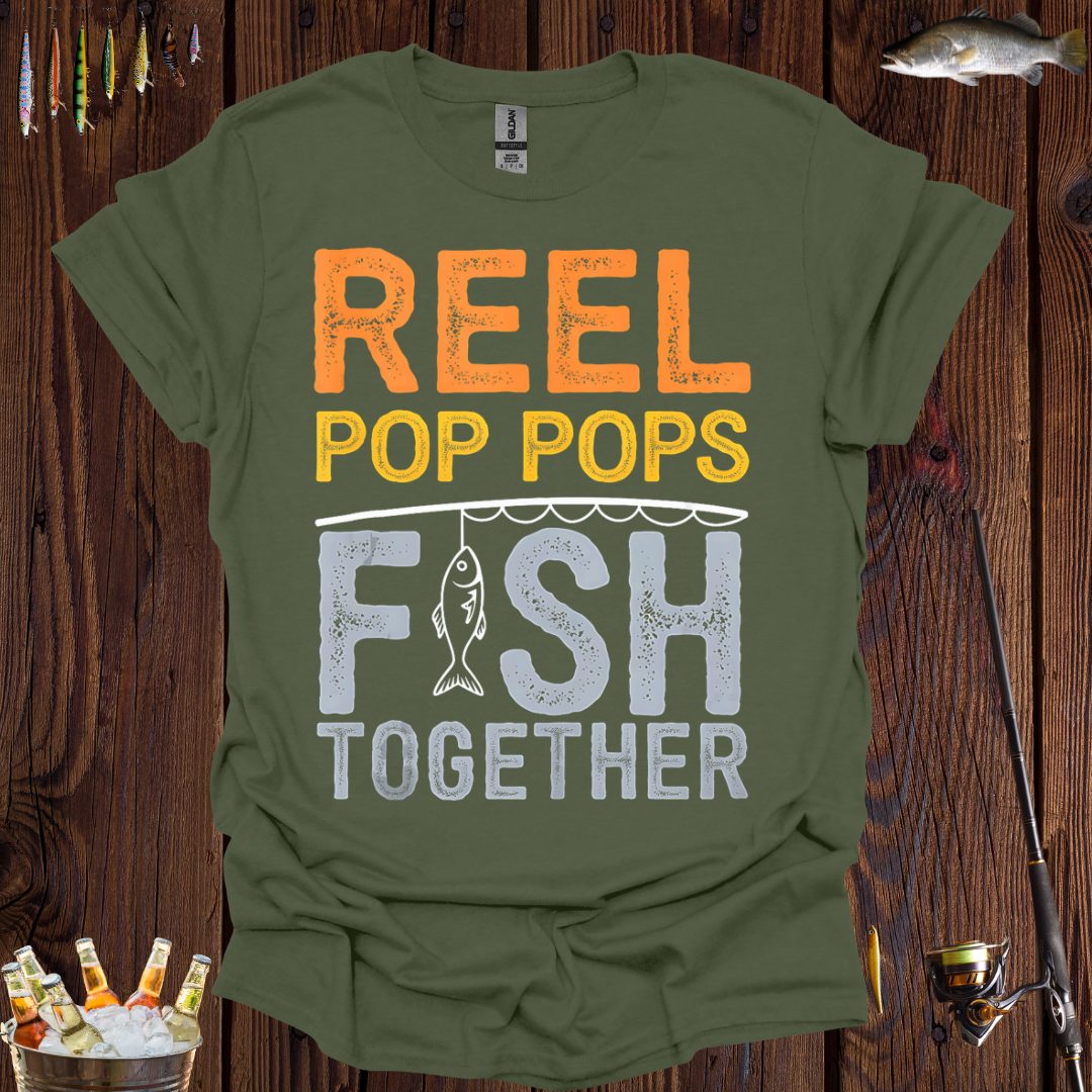 Reel Pop Pops Fish Together T-Shirt