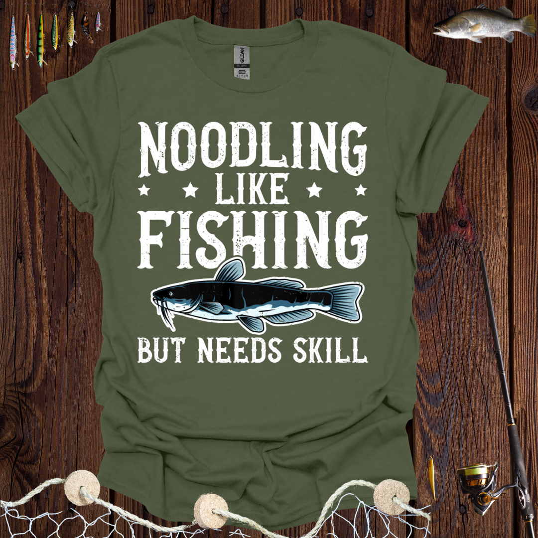 Noodling Fishing  T-Shirt