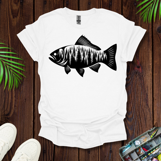Fish Forest Silhouette T-Shirt