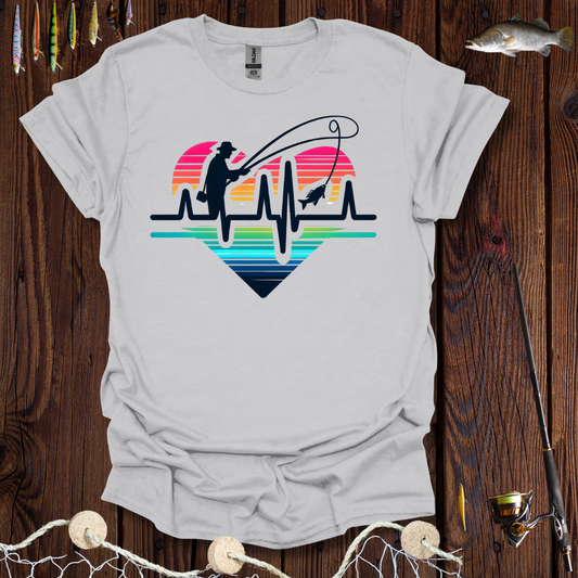 Fisherman HeartBeat T-Shirt