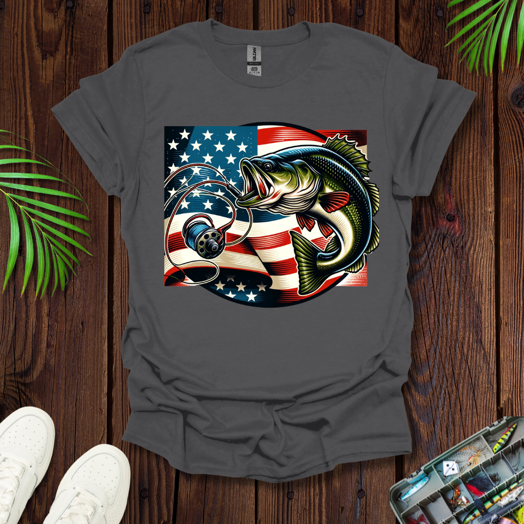 American Retro Fish T-Shirt
