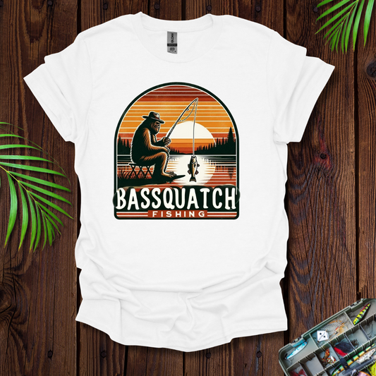 Bassquatch Fishing T-Shirt