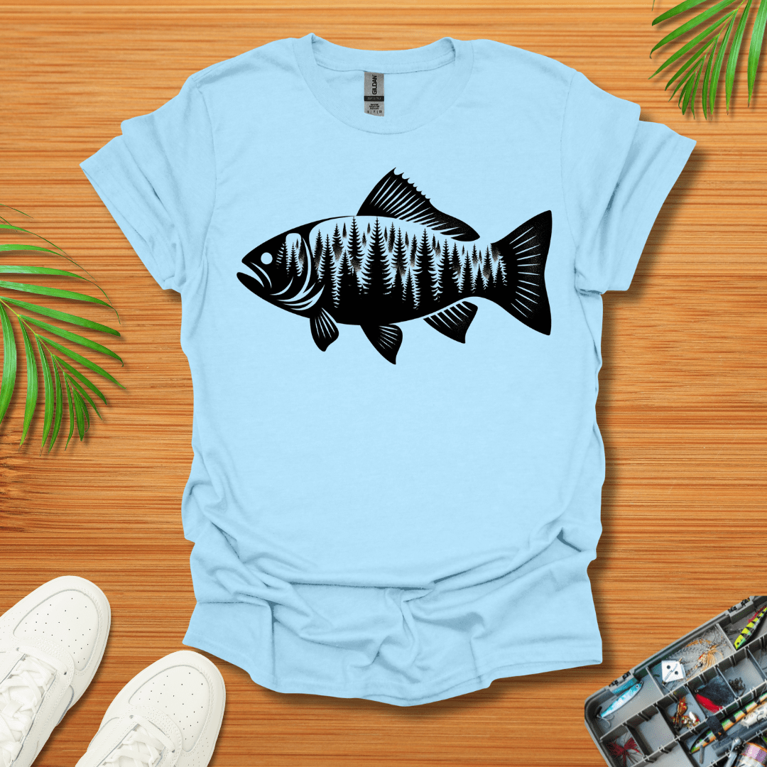 Fish Forest Silhouette T-Shirt