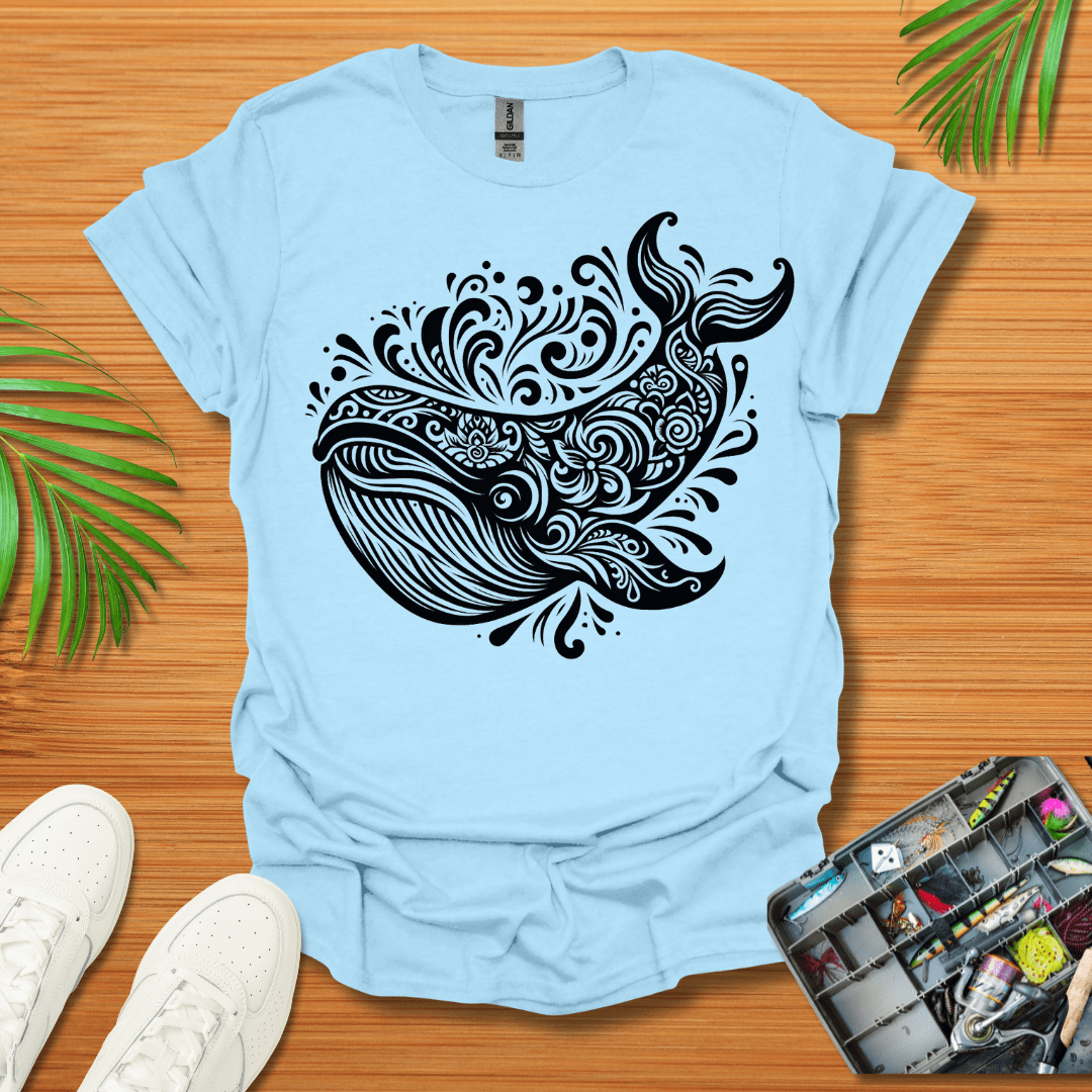 Flower Whale T-Shirt