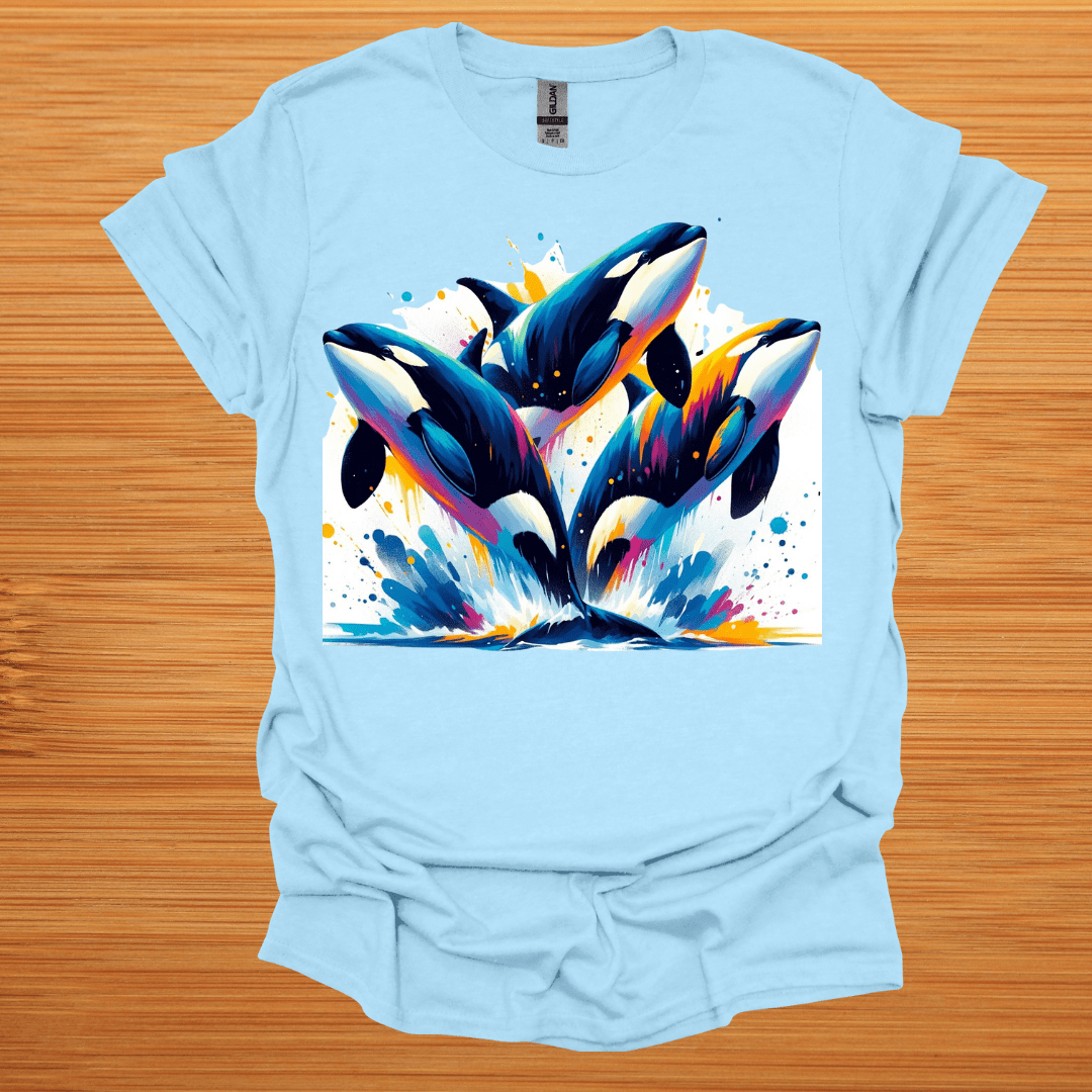 Orcas Portrait T-Shirt